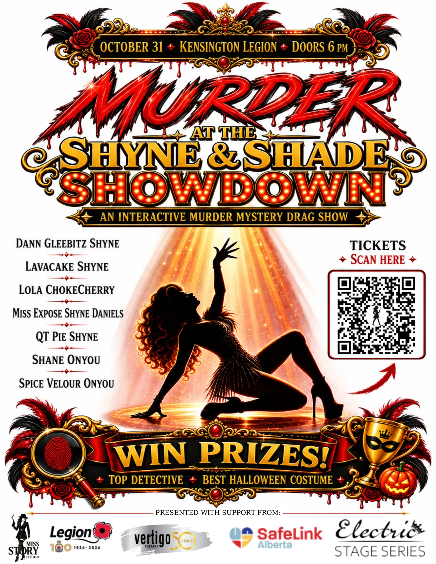 Murder at the Shyne and Shade Showdown show poster